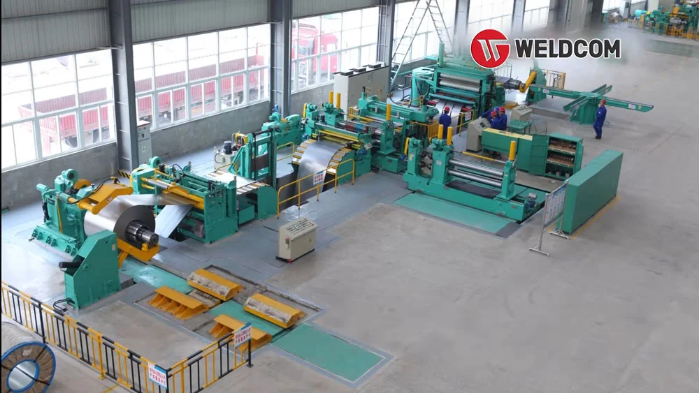 Dây chuyền xả cuộn thép – tôn và những thông tin cần biết