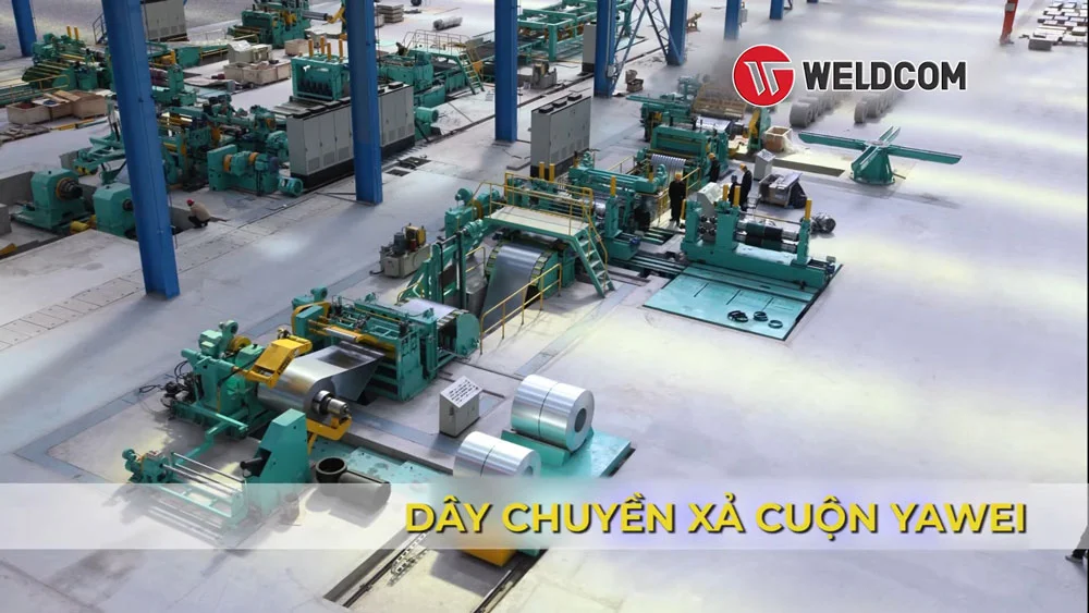 Dây chuyền xả cuộn là gì?