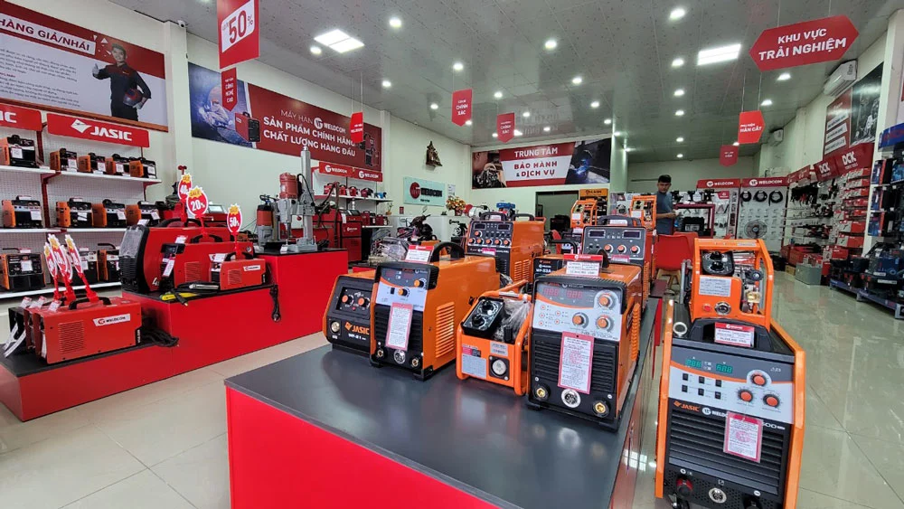 Ưu điểm nổi bật của máy hàn Jasic