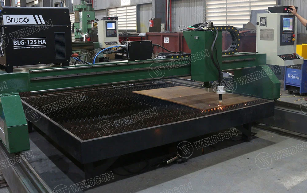 Ứng dụng của máy cắt laser: Gia công kết cấu thép