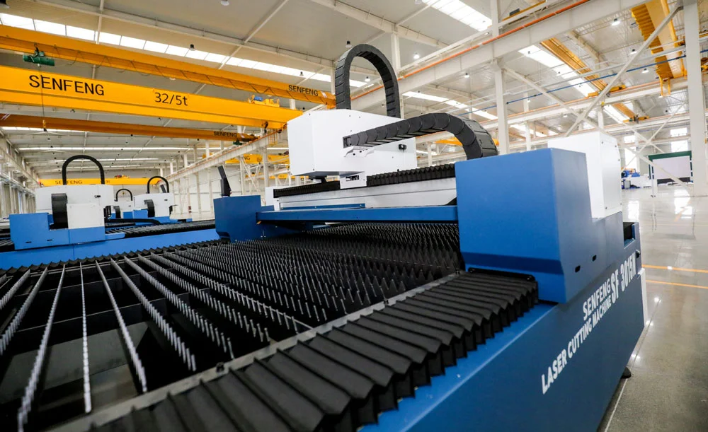 Máy cắt laser fiber cắt tấm Weldcom