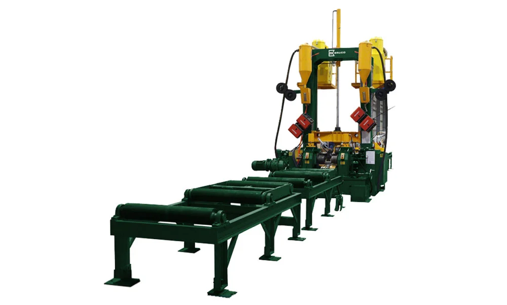 Giải pháp máy gá – hàn – nắn dầm Bruco IHH0815-S2 do Weldcom cung cấp