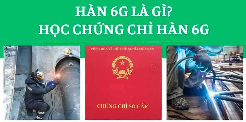 Chứng chỉ hàn 6G quốc tế