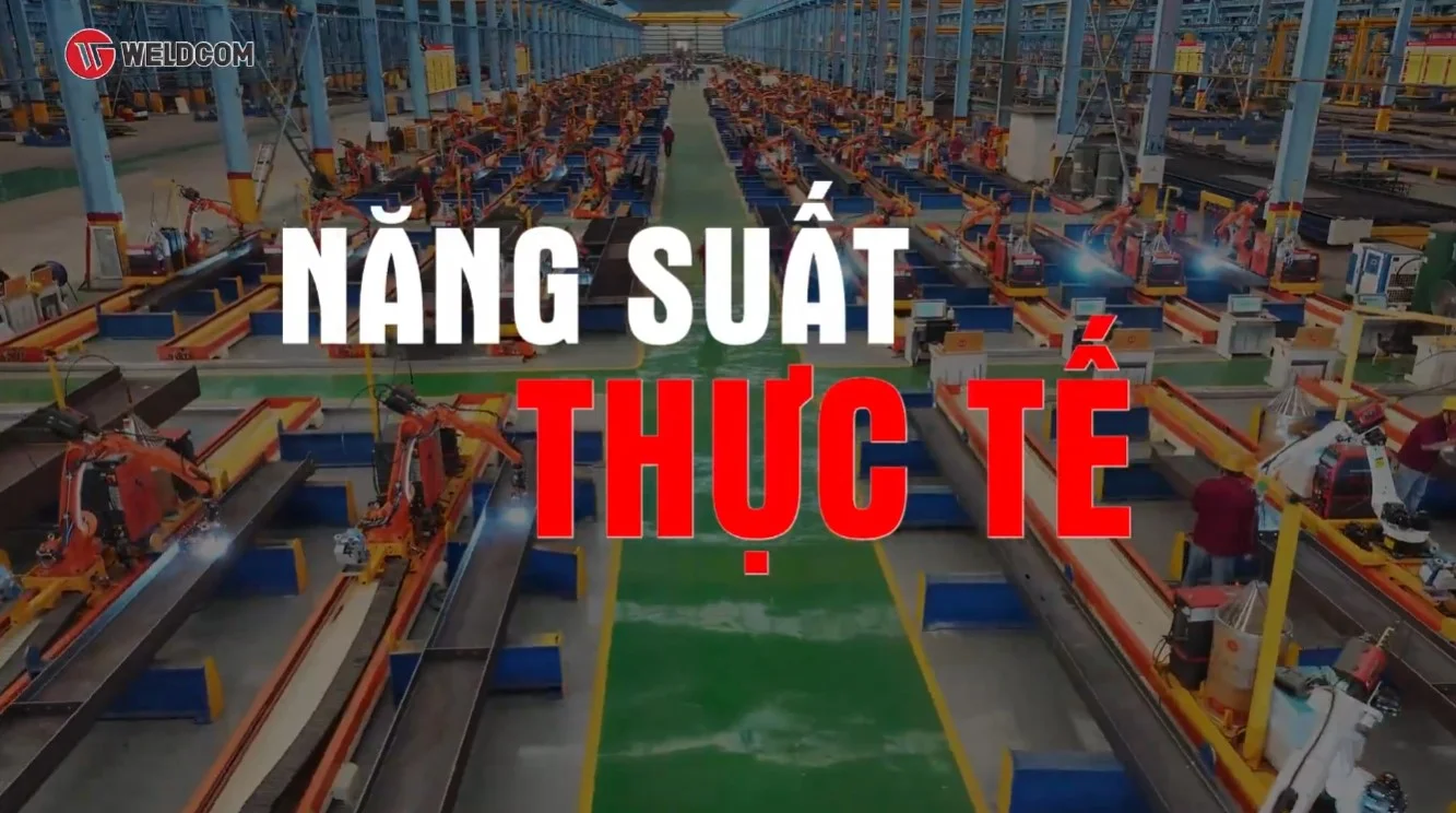 1 Ca 8h – Năng suất thực tế của robot hàn thông minh đạt bao nhiêu?