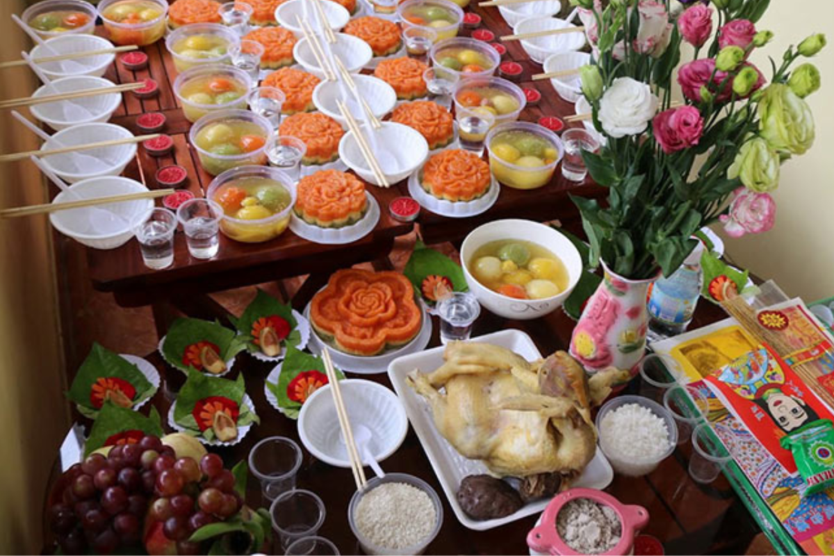 Xôi chè đầy tháng