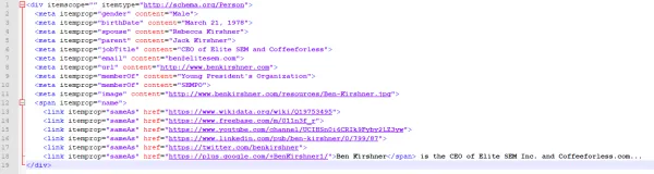 Schema-Person-Markup