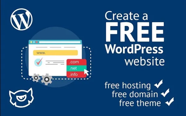 wordpress-free-website
