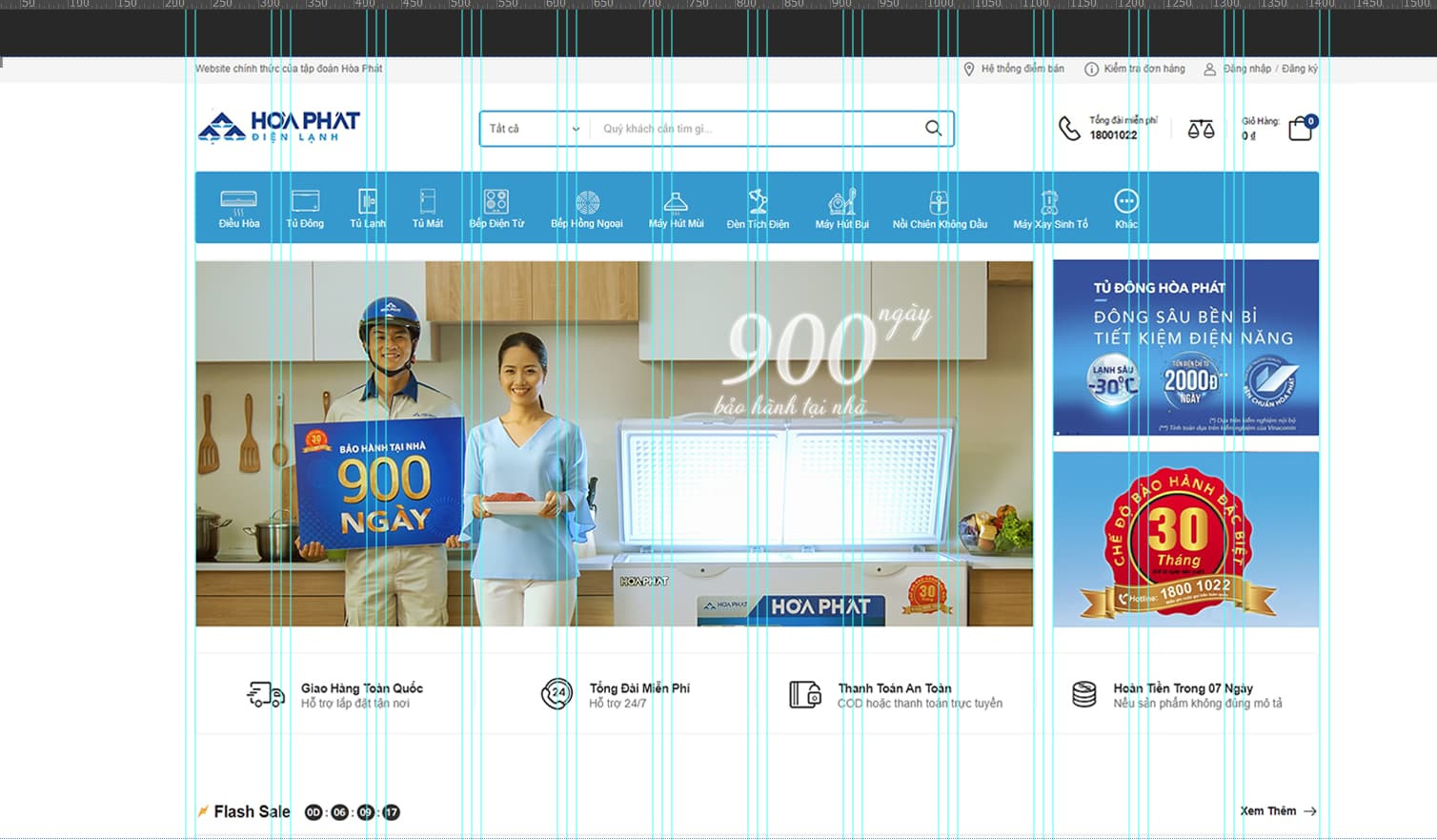 Kích thước ảnh khi thiết kế giao diện website