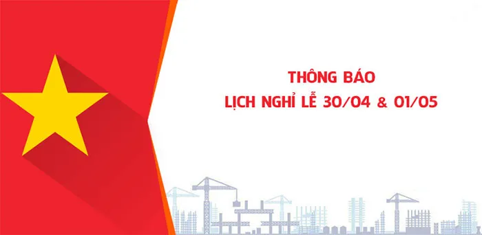 Lịch nghỉ Lễ Giỗ Tổ Hùng Vương, 30/4 và 1/5 tại Sudo