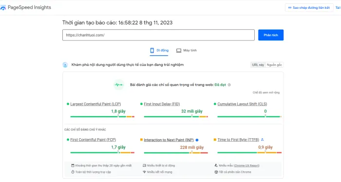 google-pagespeed