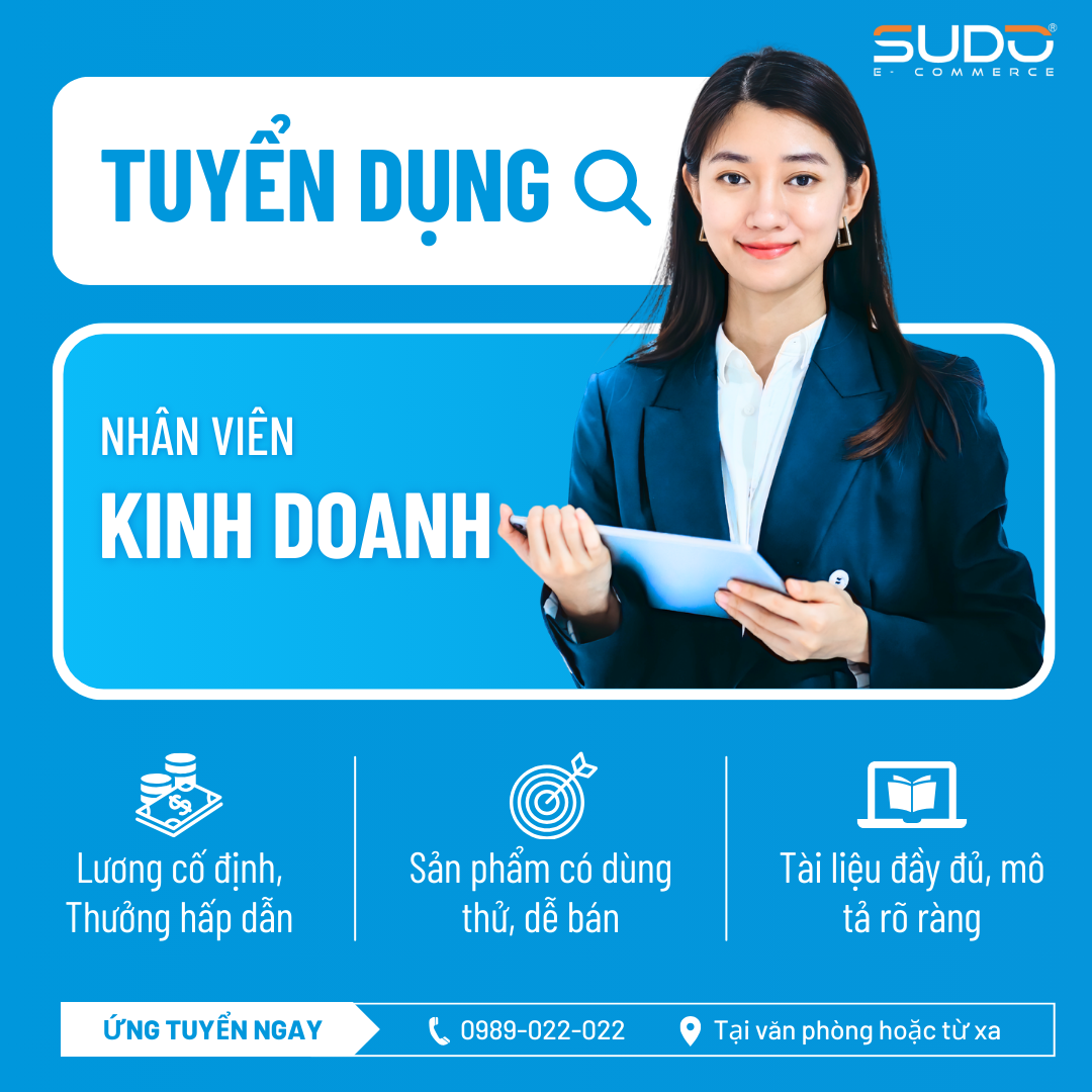Tuyển dụng nhân viên kinh doanh Website