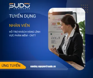 Tuyển dụng nhân viên hỗ trợ khách hàng lĩnh vực Phần mềm - CNTT