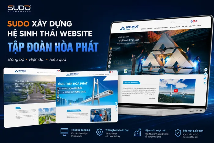 Website của Tập Đoàn Hòa Phát