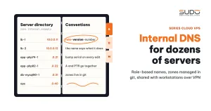 Internal DNS: naming and managing dozens of servers