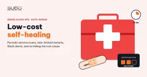 Low-cost self-healing: detecting and restarting dead services