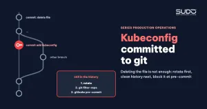Kubeconfig committed to git by mistake: cleaning secrets and rotating properly