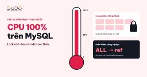 CPU 100% trên MySQL: lock chờ nhau và index còn thiếu