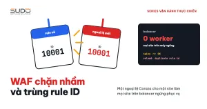 WAF chặn nhầm và trùng rule ID làm sập balancer