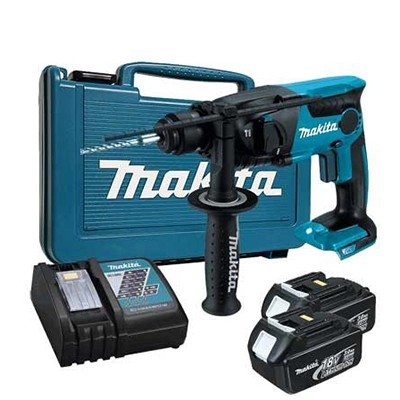 Máy Khoan Bê Tông Dùng Pin 18V Makita Dhr165Rfe Chuôi Gài Sds-Plus/16Mm