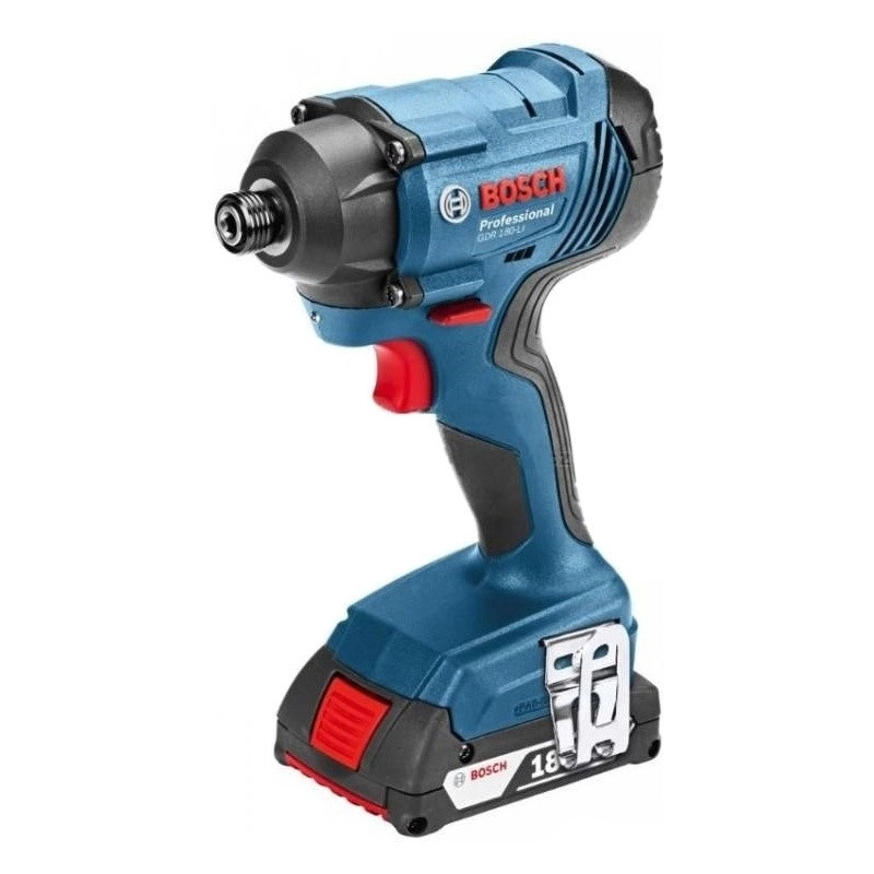 Máy vặn vít dùng pin Bosch GDR 180-LI (18V) tạo ấn tượng với thiết kế bên ngoài bắt mắt