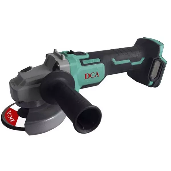 Thân máy mài góc dùng pin DCA adsm02-125z 18v/4.0ahx2 tạo ấn tượng với thiết kế bên ngoài bắt mắt