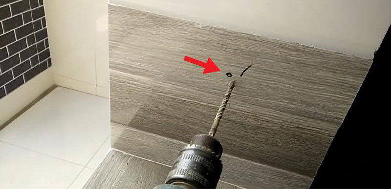 Cách khoan tường đúng vị trí