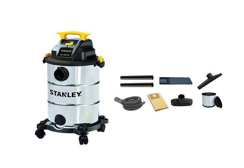 Cấu tạo máy hút bụi dùng điện Stanley SL19417-8A (Khô/Ướt/Thổi)