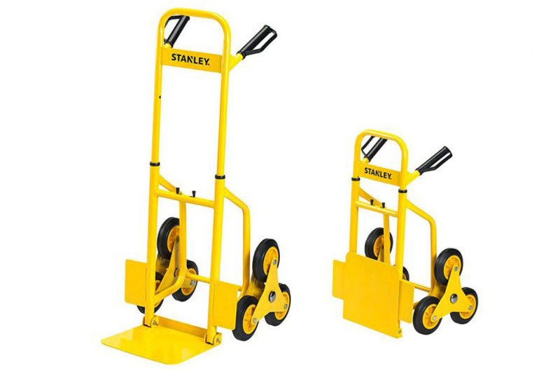 Xe đẩy hàng leo bậc thang Stanley FT521 120kg được dùng nhiều trong các siêu thị
