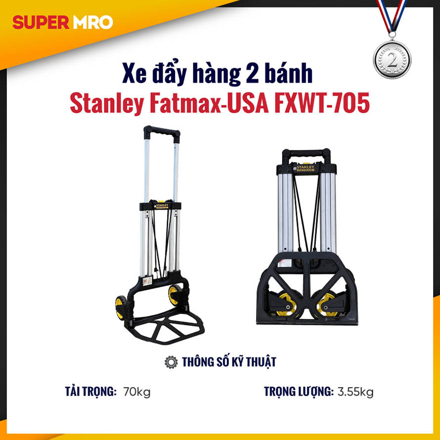 Xe đẩy hàng 2 bánh Stanley Fatmax-USA FXWT-705