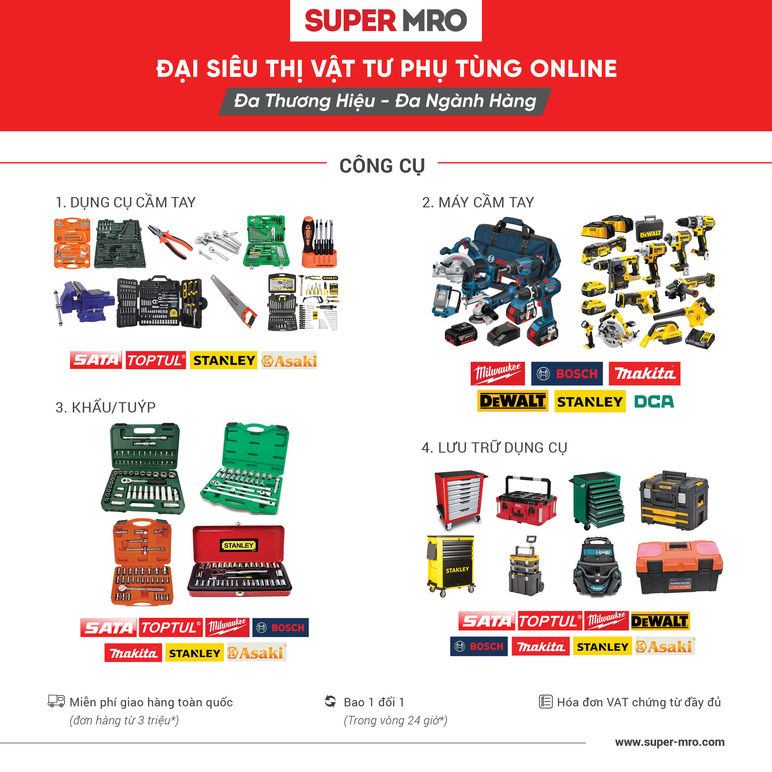 SUPER MRO GIỚI THIỆU NGÀNH HÀNG 2023