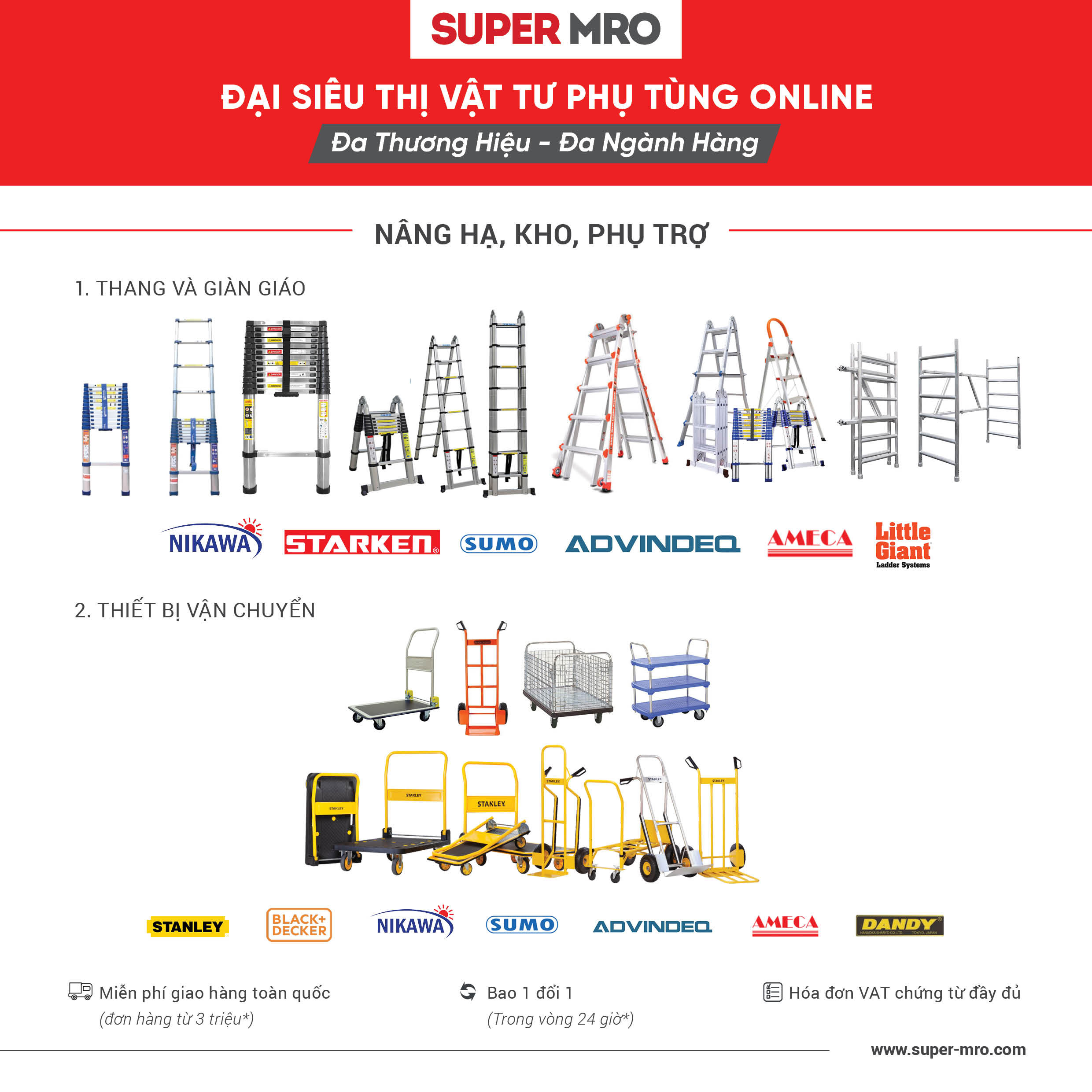 SUPER MRO GIỚI THIỆU NGÀNH HÀNG 2023