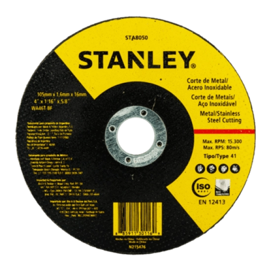 da-cat-inox-kim-loai-stanley-sta8050-105x1-6x16mm