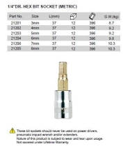 dau-tuyp-mui-luc-giac-1-4-sata-21201-3mm