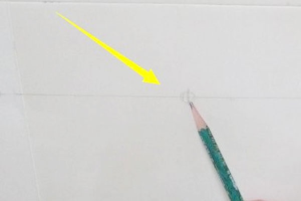 Đánh dấu xác định vị trí cần khoan