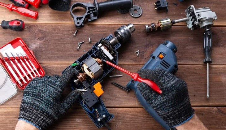 Cần xử lý tình trạng máy khoan bị đánh lửa 