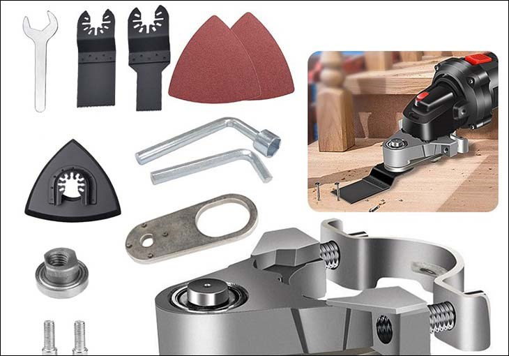 Máy cắt rung có cấu tạo cơ bản bao gồm 5 thành phần chính
