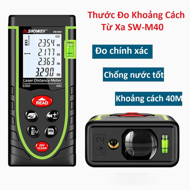 Thước laser kiểu cầm tay