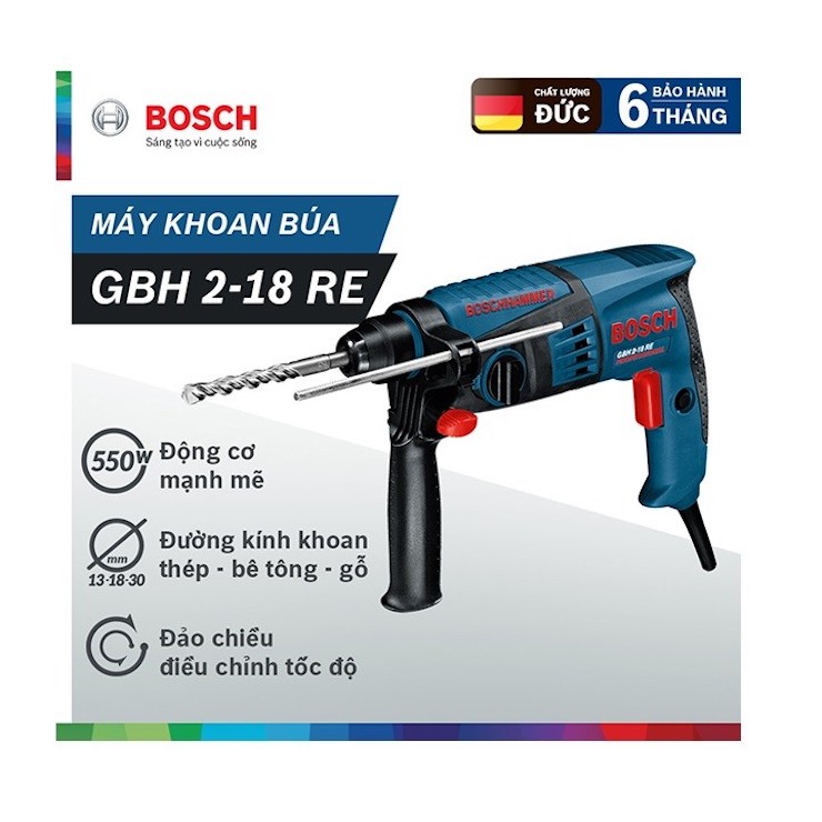 Máy khoan bê tông Bosch GBH 2-18 RE