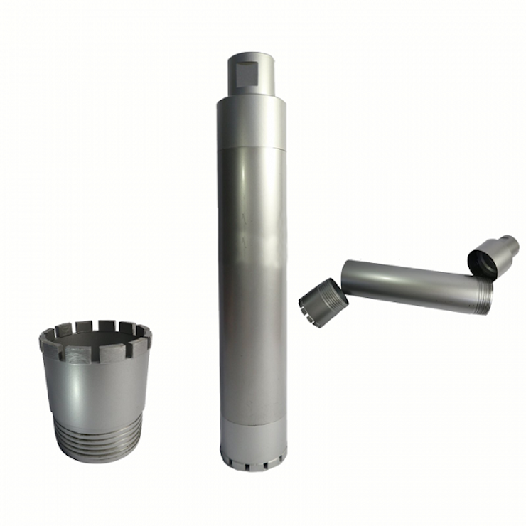 Các bộ phận của mũi khoan rút lõi bê tông