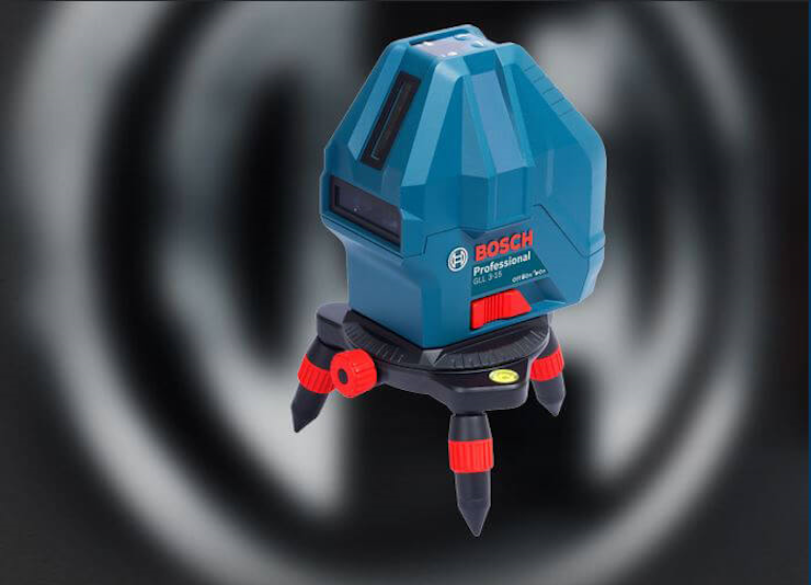 Máy cân bằng laser Bosch GLL 3-15 5 tia đỏ