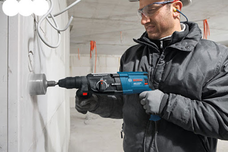 Máy khoan bê tông Bosch chính hãng