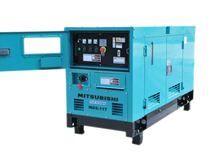 Máy phát điện 3 pha Mitsubishi 10kVA