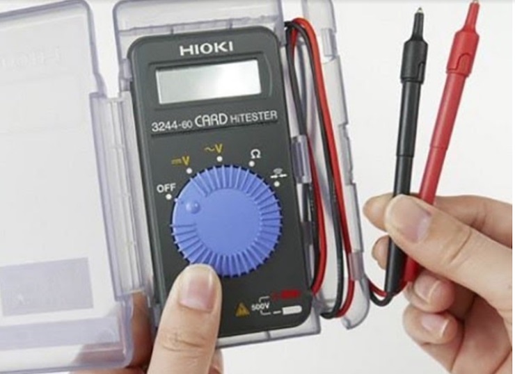 Đồng hồ Hioki có thiết kế nhỏ gọn