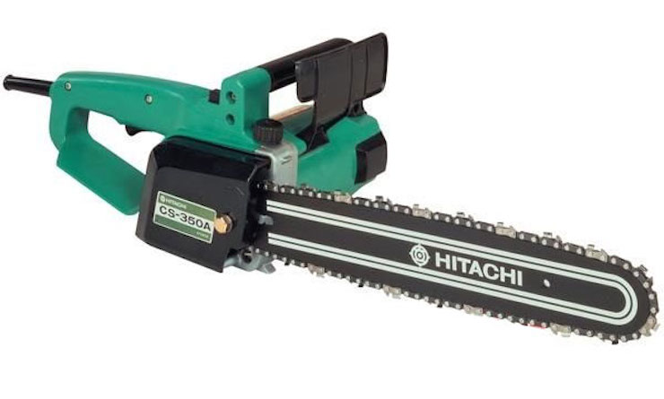 Máy cưa xích chạy điện cần có nguồn điện để hoạt động