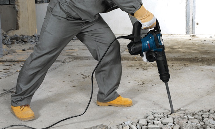 Cấu tạo và nguyên lý hoạt động của máy đục bê tông cầm tay