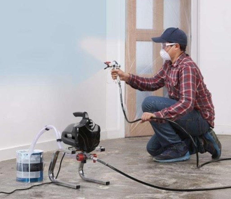 Hướng dẫn cách sử dụng máy phun sơn nhà dân dụng hiệu quả nhất