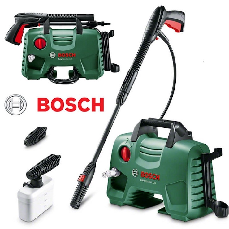 Máy rửa xe của hãng Bosch cực kỳ bền bỉ
