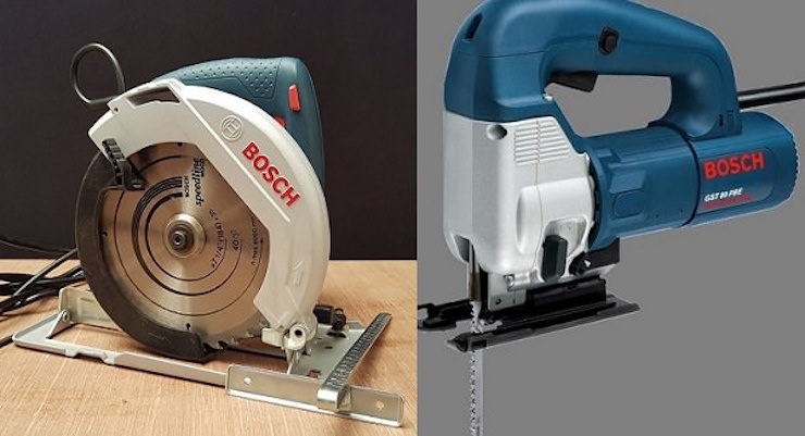 Nên dùng máy cưa lọng hay máy cưa đĩa Bosch?