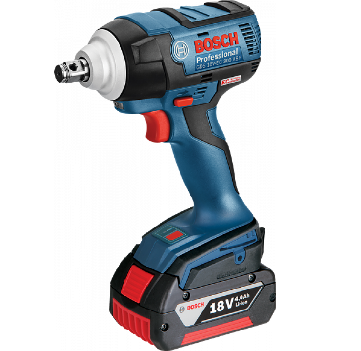 Máy siết bu lông dùng pin Bosch GDS 18 V-EC 300