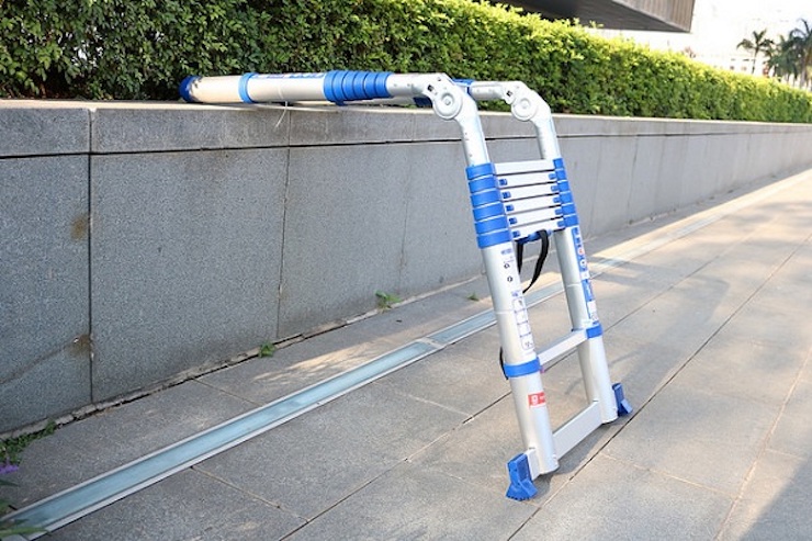 Thang nhôm chữ A 4m của hãng Nikawa